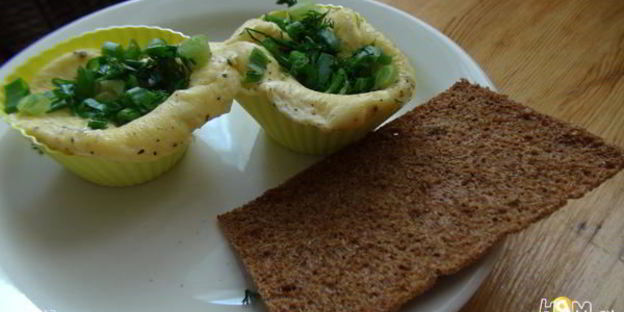 омлет в микроволновке