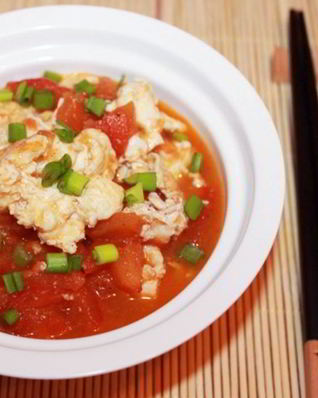 Омлет в воке