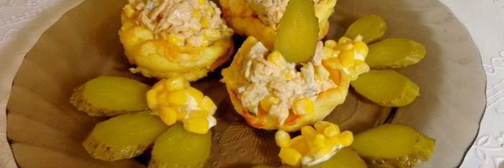 Омлетные гнездышки-ассорти