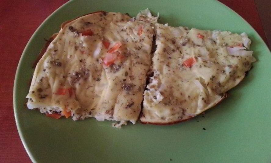 Рецепт овощного омлета на кефире