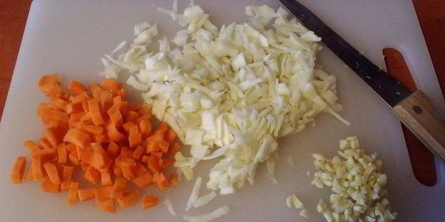 овощной омлет на кефире