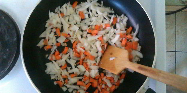 овощной омлет на кефире