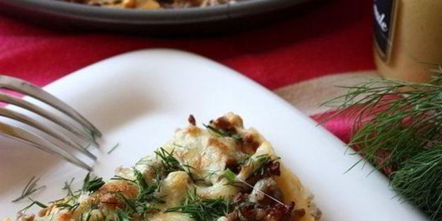 пицца-омлет болоньезе