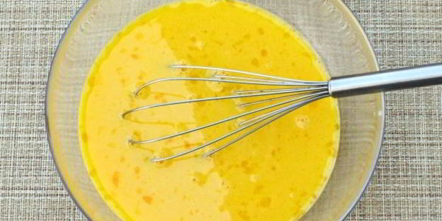 пышный омлет с молоком в духовке