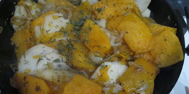 римская тыквенная фриттата