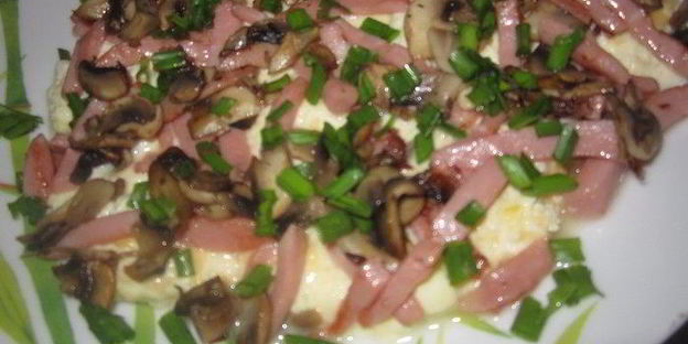 сырный омлет