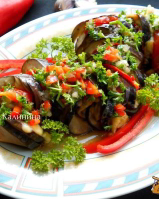 Острая закуска из баклажана Китайский дракон