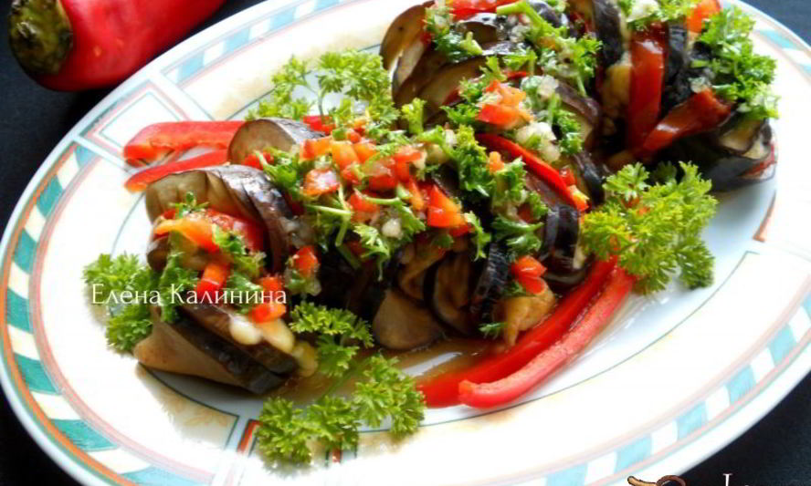 Рецепт острой закуски из баклажана китайский дракон
