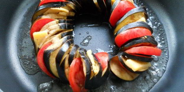 острая закуска из баклажана китайский дракон