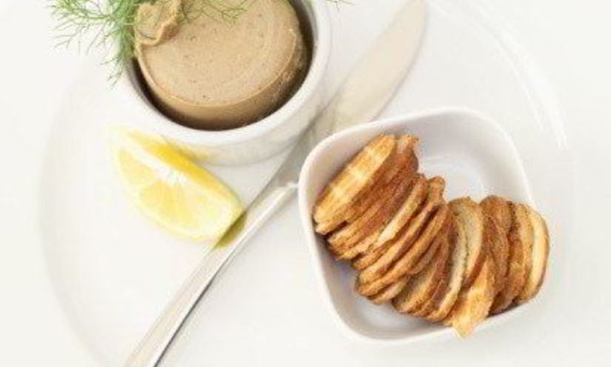 Рецепт грибного паштета с шерри