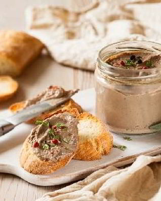 Куриный печеночный паштет