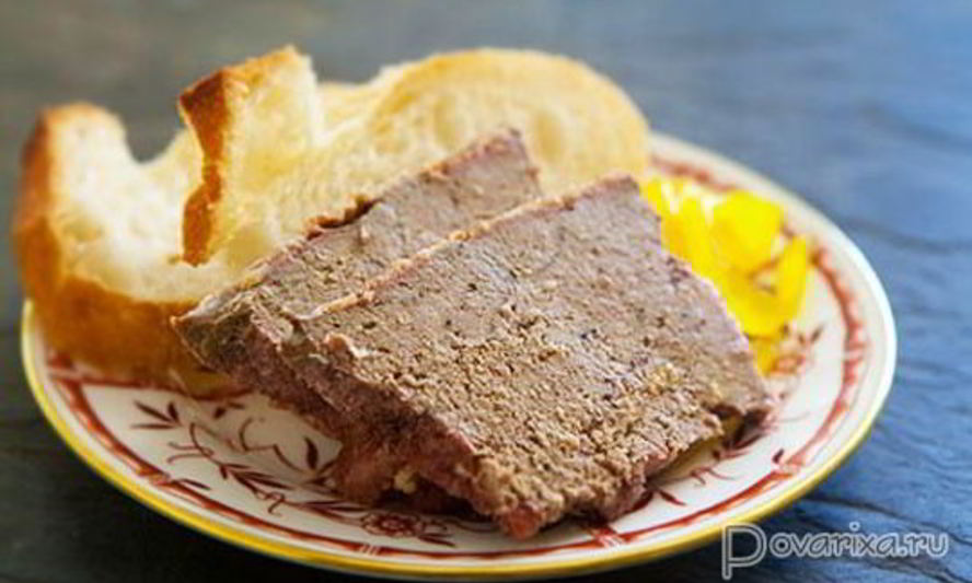 Рецепт паштета домашнего — иза свинины и печени