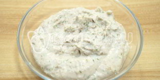 паштет из белой фасоли