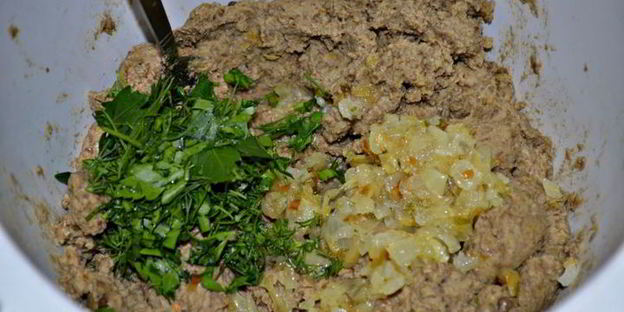 паштет из чечевицы с курагой