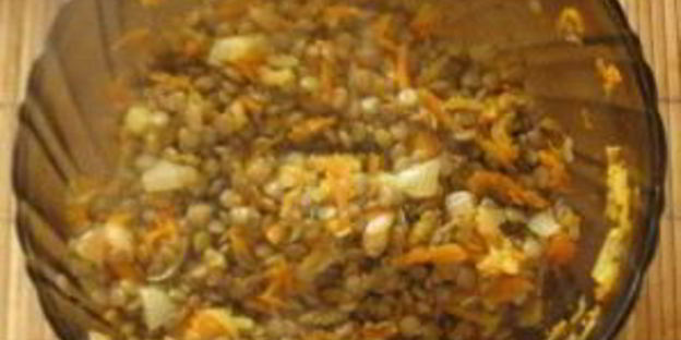 паштет из чечевицы