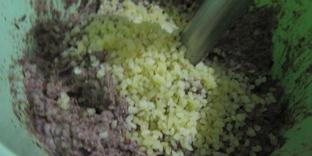 паштет из фасоли с булгуром