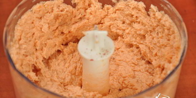 паштет из форели с икрой праздничный