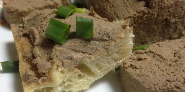 паштет из гречки и куриной печени