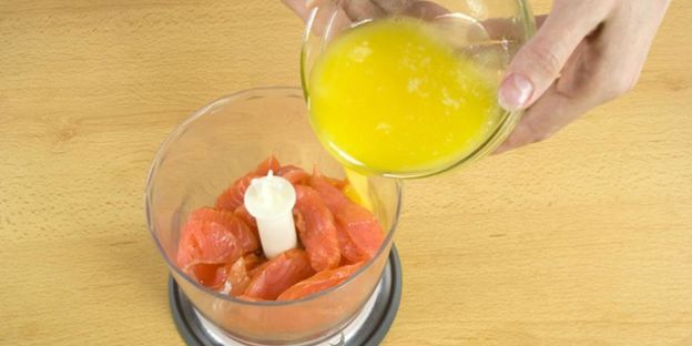 паштет из копченого лосося