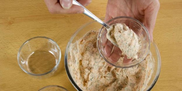 паштет из копченого лосося