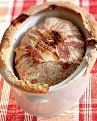 Паштет из кролика с изюмом