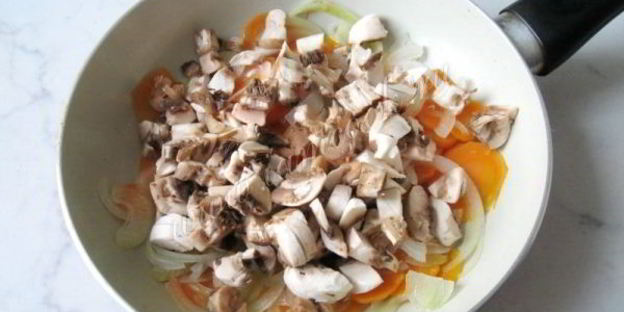 паштет из куриной печени с грибами