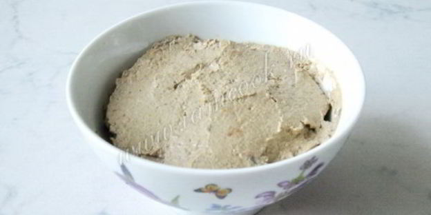 паштет из куриной печени с грибами