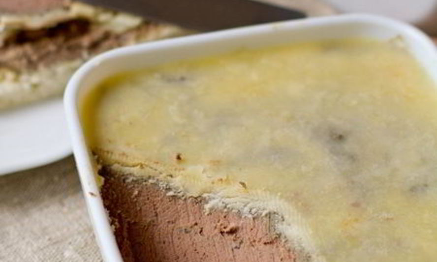 Рецепт паштета из куриной печени с оливками и коньяком