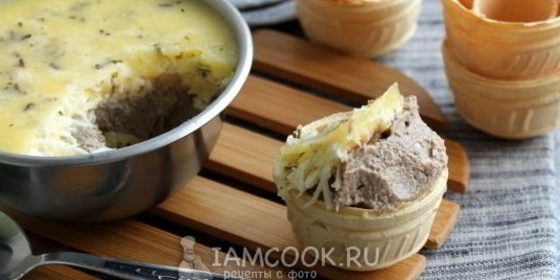 паштет из куриной печени в мультиварке