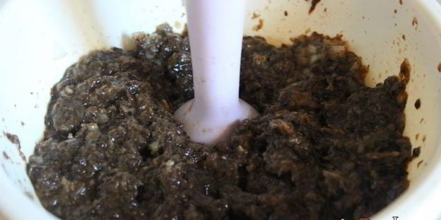 паштет из лесных грибов с гречневыми хлопьями