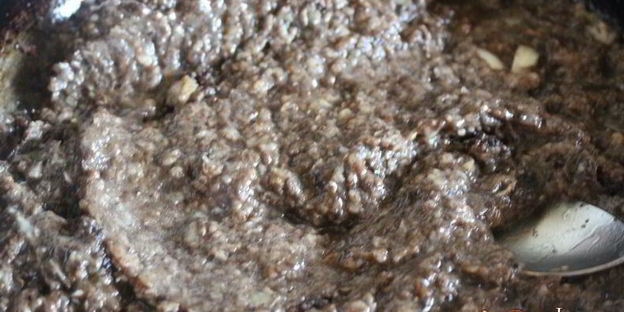 паштет из лесных грибов с гречневыми хлопьями