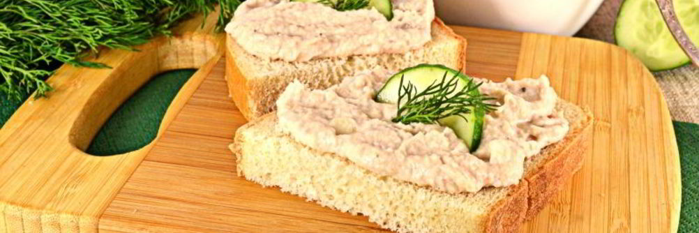 Паштет из молок слабосоленой сельди