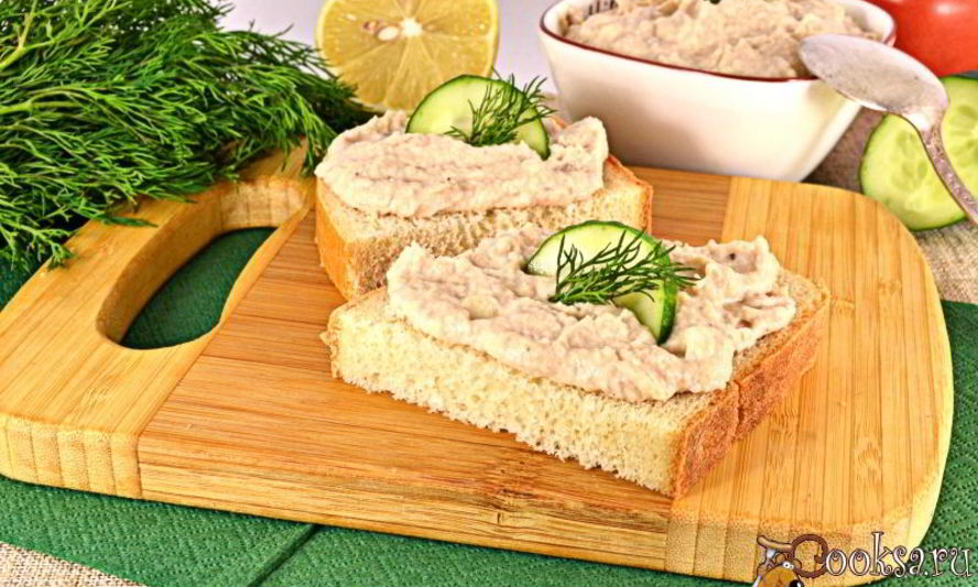 Рецепт паштета из молок слабосоленой сельди