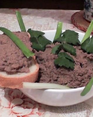 Паштет из печени индейки