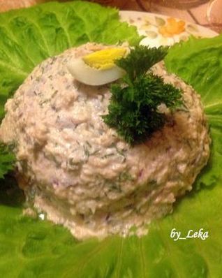 Паштет из печени трески