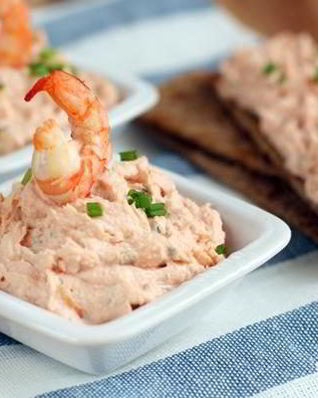 Паштет из семги с креветками