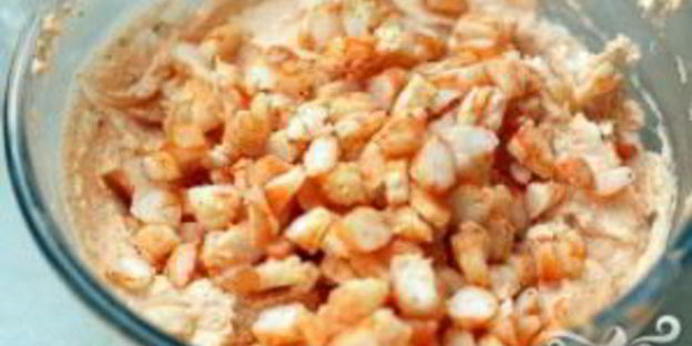 паштет из семги с креветками