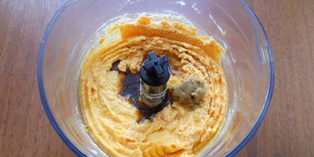 паштет из слабосоленой семги, яиц и моркови