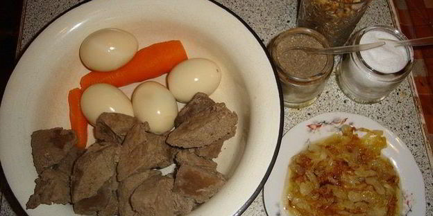 паштет на завтрак