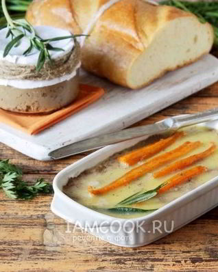 Паштет с карамелизированной морковью