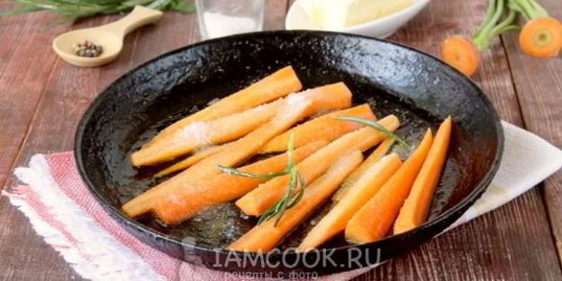 паштет с карамелизированной морковью