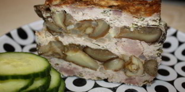 паштет с лесными грибами