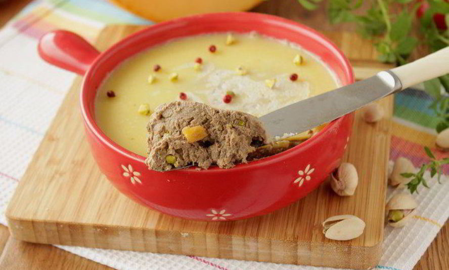 Рецепт паштета с тыквой и фисташками