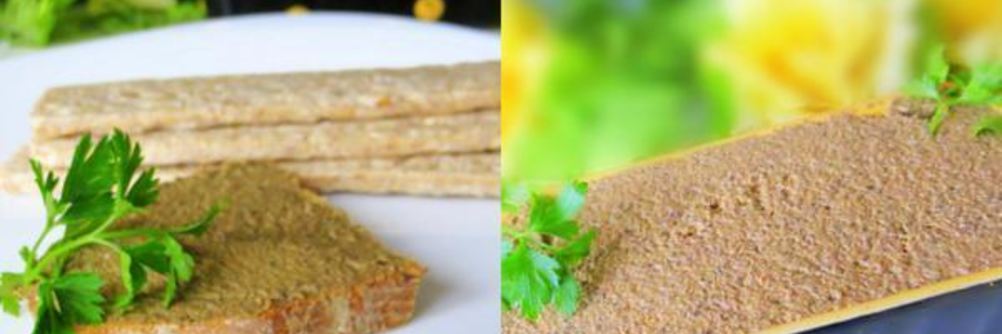 Печеночный паштет с грибами