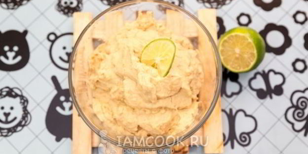 яичный паштет с печенью трески и овощами