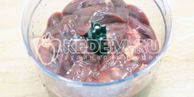 блинный торт с печенью