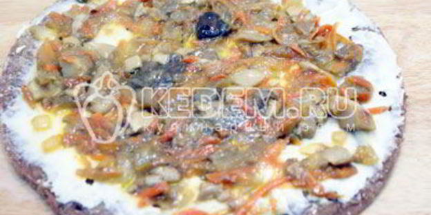 блинный торт с печенью