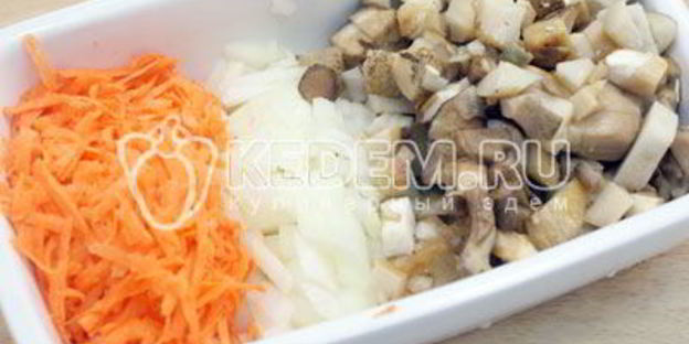 блинный торт с печенью