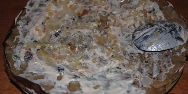 печеночный тортик