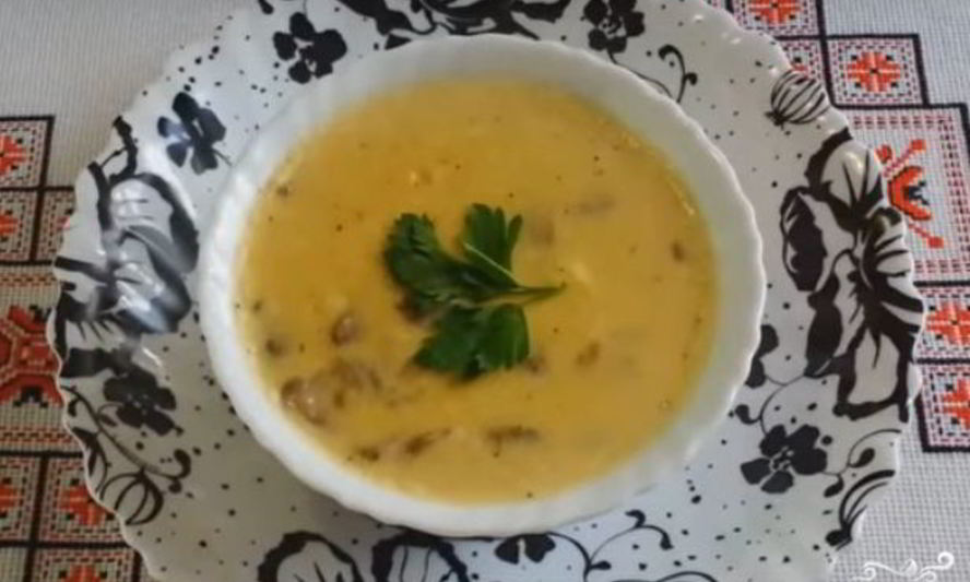 Рецепт плавленного сыра с грибами